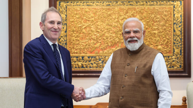 Amazon's Andy Jassy and India's Modi