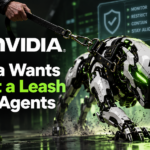 Picture of a "leashed AI robot dog"