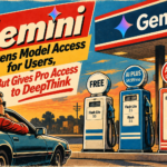 retro gas station selling gemini